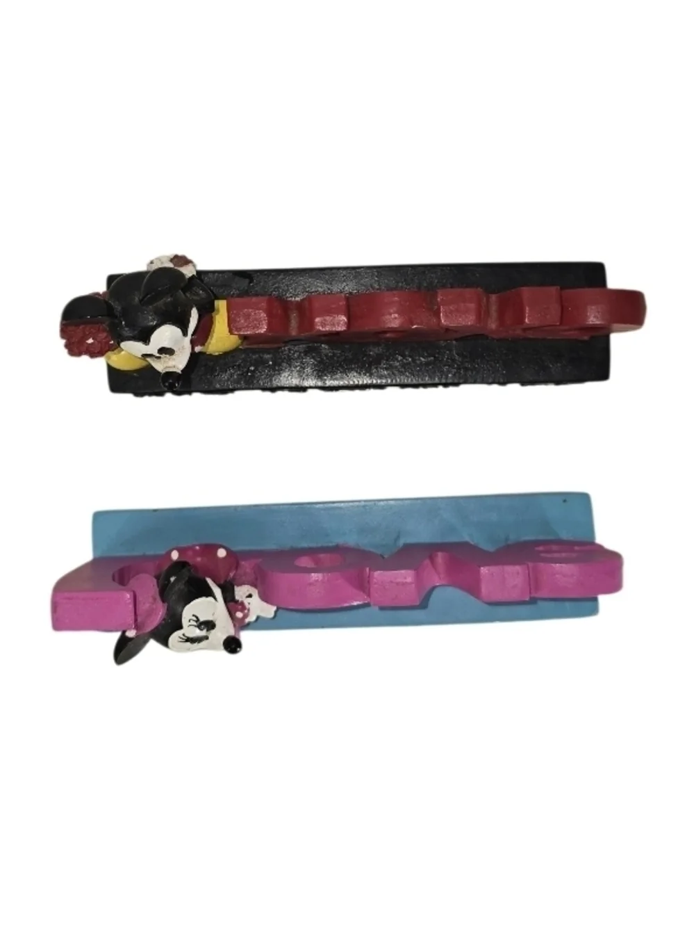 Mickey Mouse XOXO I'm Your Guy Minnie Mouse Love I'm Your Girl  Set Of 2 Disney - Picture 6 of 10